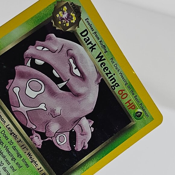 Pokemon TCG Dark Weezing Team Rocket 14/82 WOTC Card - Picture 9 of 10